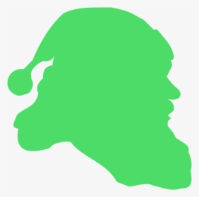 Transparent Santa Claus Silhouette Png, Png Download, Transparent PNG