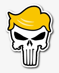 Trump Punisher Sticker - Trump Punisher, HD Png Download, Transparent PNG