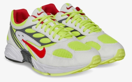 Nike Air Ghost Racer, White/atom Red, Hi-res - Sneakers, HD Png Download, Transparent PNG