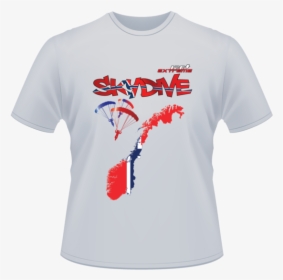 Skydiving Flag T Shirt, HD Png Download, Transparent PNG