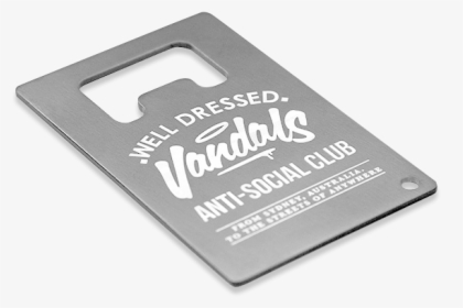 Welldressedvandals Antisocialclub Bottleopener 02 Blk - Memory Card, HD Png Download, Transparent PNG