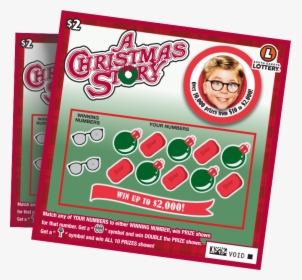 Christmas Story Scratch Tickets, HD Png Download, Transparent PNG