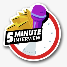 5 Minute Interview Icon, HD Png Download, Transparent PNG