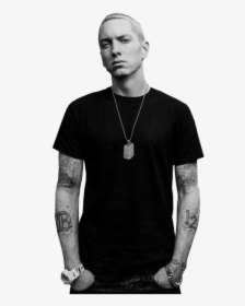 Rap God Eminem Transparent Image - Eminem Black And White Png, Png Download, Transparent PNG