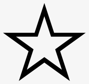 Star Hollow Svg Png Icon Free Download - Vector Star Transparent Background, Png Download, Transparent PNG