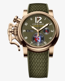 Graham Watch Chronofighter Vintage Overlord 75 Year - Graham Chronofighter Vintage Bronze, HD Png Download, Transparent PNG