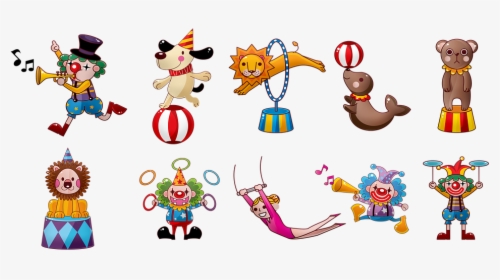 Characters Of The Circus, HD Png Download, Transparent PNG