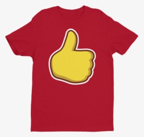 Thumbs Up Emoji Short Sleeve Next Level T Shirt    - Lil Sebastian Shirt Farewell, HD Png Download, Transparent PNG