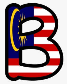Malaysia Flag S Alphabet Font, HD Png Download, Transparent PNG