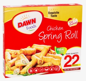 Alfatah Frozen Food Dawn Chicken Spring Roll 22 Pcs - Dawn Bread, HD Png Download, Transparent PNG