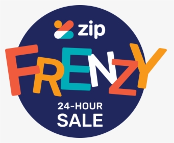 Zip Frenzy Sale - Circle, HD Png Download, Transparent PNG