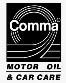 Comma Logo Black And White - Poster, HD Png Download, Transparent PNG