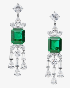 Odessa Luxury Green Chandelier Earrings - Jewellery, HD Png Download, Transparent PNG