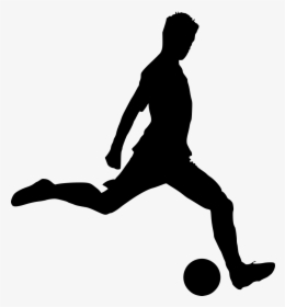 Football Soccer Silhouette 8, HD Png Download, Transparent PNG