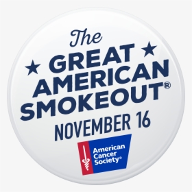 Great American Smokeout 2018 Date, HD Png Download, Transparent PNG