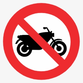 No Motorcycles Sign, HD Png Download, Transparent PNG