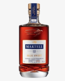 Martell Cognac Blue Swift Vsop 750ml - Martell Blue Swift Cognac, HD Png Download, Transparent PNG