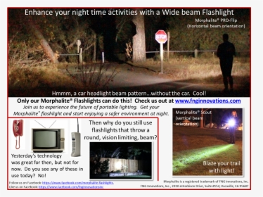 25 Best Widebeam Flashlights Images On Pinterest - Night, HD Png Download, Transparent PNG