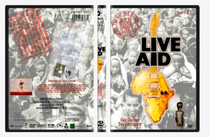 Live Aid Dvd Cover, HD Png Download, Transparent PNG