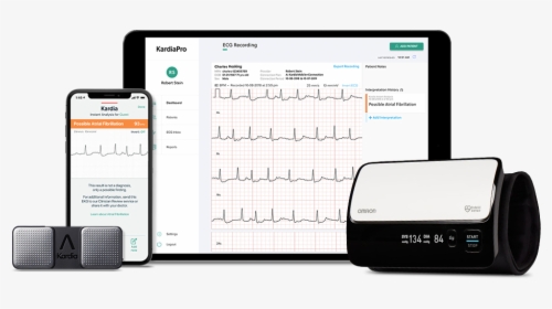 Fda Clears Kardiomobile, A Personal Ecg Device To Detect, HD Png Download, Transparent PNG