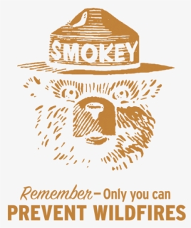 Smokey The Bear Is On His Watch - Smokey The Bear Stencil, HD Png Download, Transparent PNG