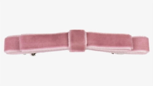 Velvet Double Bow Hair Clip In Rose By Bon Dep      - Strap, HD Png Download, Transparent PNG