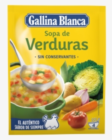 Sopa De Verduras - Gallina Blanca, HD Png Download, Transparent PNG