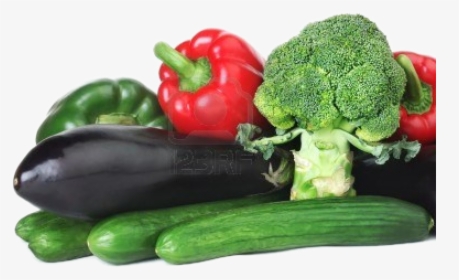 9874959 Verduras Comida Sana Aislada Sobre Fondo Blanco - Broccoli, HD Png Download, Transparent PNG