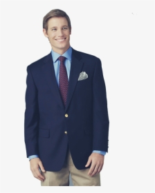 Navy Blue Blazer Png Free Image Download - Formal Wear, Transparent Png, Transparent PNG