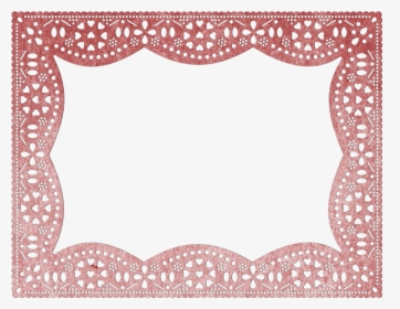 Dutch Doily Rectangle Frame - Picture Frame, HD Png Download, Transparent PNG