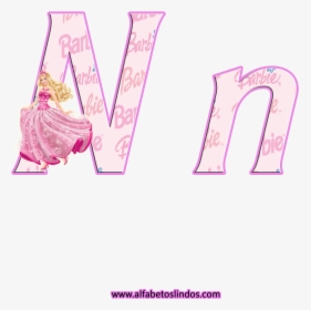 Alfabeto Da Barbie Rosa Em Png Com Fundo Transparente - Alphabet Letters Barbie, Png Download, Transparent PNG