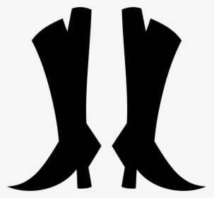 Human Leg,silhouette,leg - Boot, HD Png Download, Transparent PNG