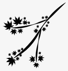 Branch With Leaves - Icon, HD Png Download, Transparent PNG