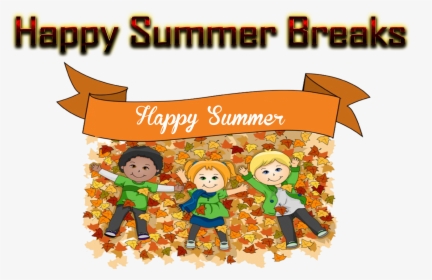 Happy Summer Breaks Png Free Background - Daycare Thanksgiving Clip Art, Transparent Png, Transparent PNG