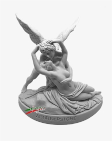 Amore E Psiche, Love And Cupido, Cupido And Psyche, - Statue, HD Png Download, Transparent PNG