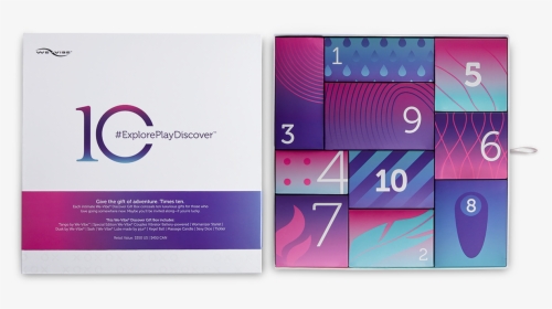 We-vibe Discovery Gift Box For Couples - Graphic Design, HD Png Download, Transparent PNG