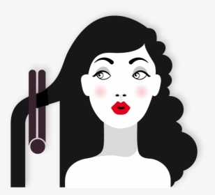 Cosmetology Clipart Hair Roller - Cabelo Queimado Pela Chapinha, HD Png Download, Transparent PNG