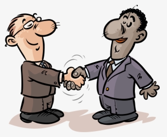 Transparent Handshake Clipart Png - Cartoon Handshake, Png Download, Transparent PNG