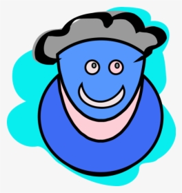 Transparent Brainy Clipart - Orang Senyum Svg, HD Png Download, Transparent PNG