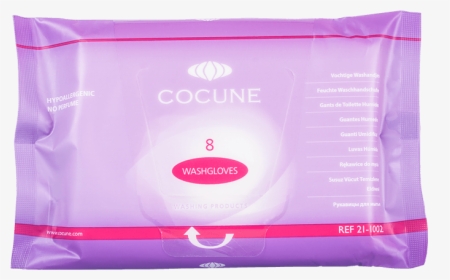 Fragrance-free Waterless Hand Cloths - Cocune Wash Gloves, HD Png Download, Transparent PNG