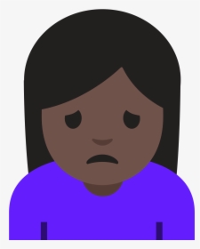 Transparent Frown Emoji Png - Illustration, Png Download, Transparent PNG