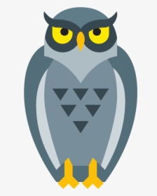 Fur Vector Owl Feather - Icon Owl Transparent Background, HD Png Download, Transparent PNG