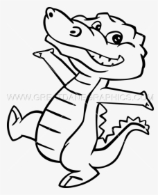 Cartoon Alligator Png, Transparent Png, Transparent PNG