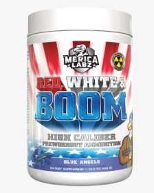 Red, White & Boom H-bomb - Merica Labz Red White And Boom, HD Png Download, Transparent PNG