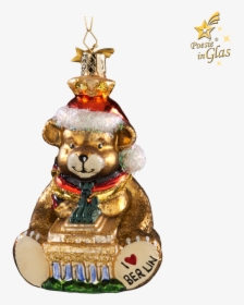 Berlin Christmas-bear - Berlin Bear Christmas Ornament, HD Png Download, Transparent PNG