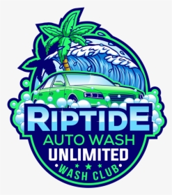 Riptide Autowash Unlimited Wash Club - Riptide Auto Wash, HD Png Download, Transparent PNG