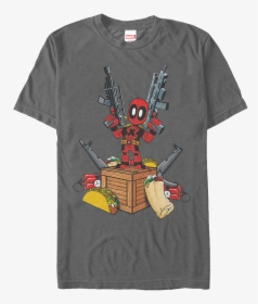 Deadpool Fundamentals T-shirt - T-shirt, HD Png Download, Transparent PNG