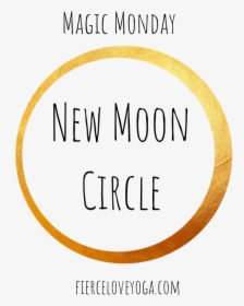 New Moon Circle - Circle, HD Png Download, Transparent PNG