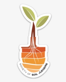 Society Of Soil Judgers Official Logo Sticker, HD Png Download, Transparent PNG