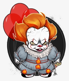 Clown Clipart Pennywise - Chibi Pennywise, HD Png Download, Transparent PNG